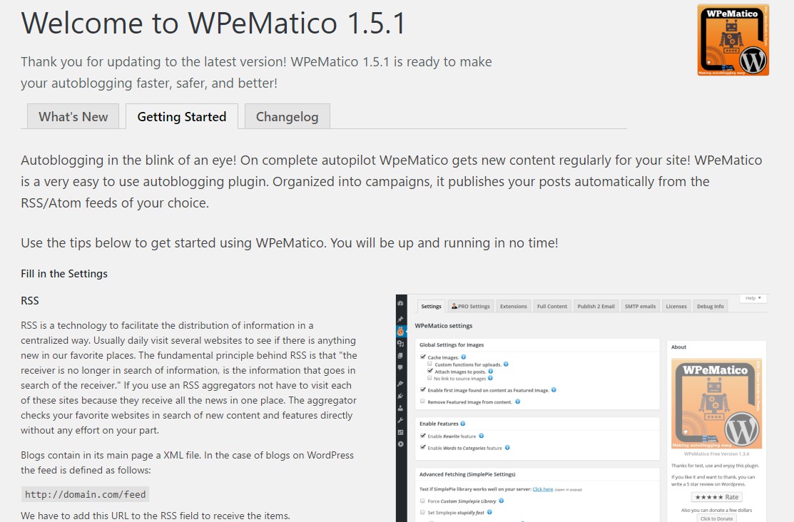 WPeMatico WordPress