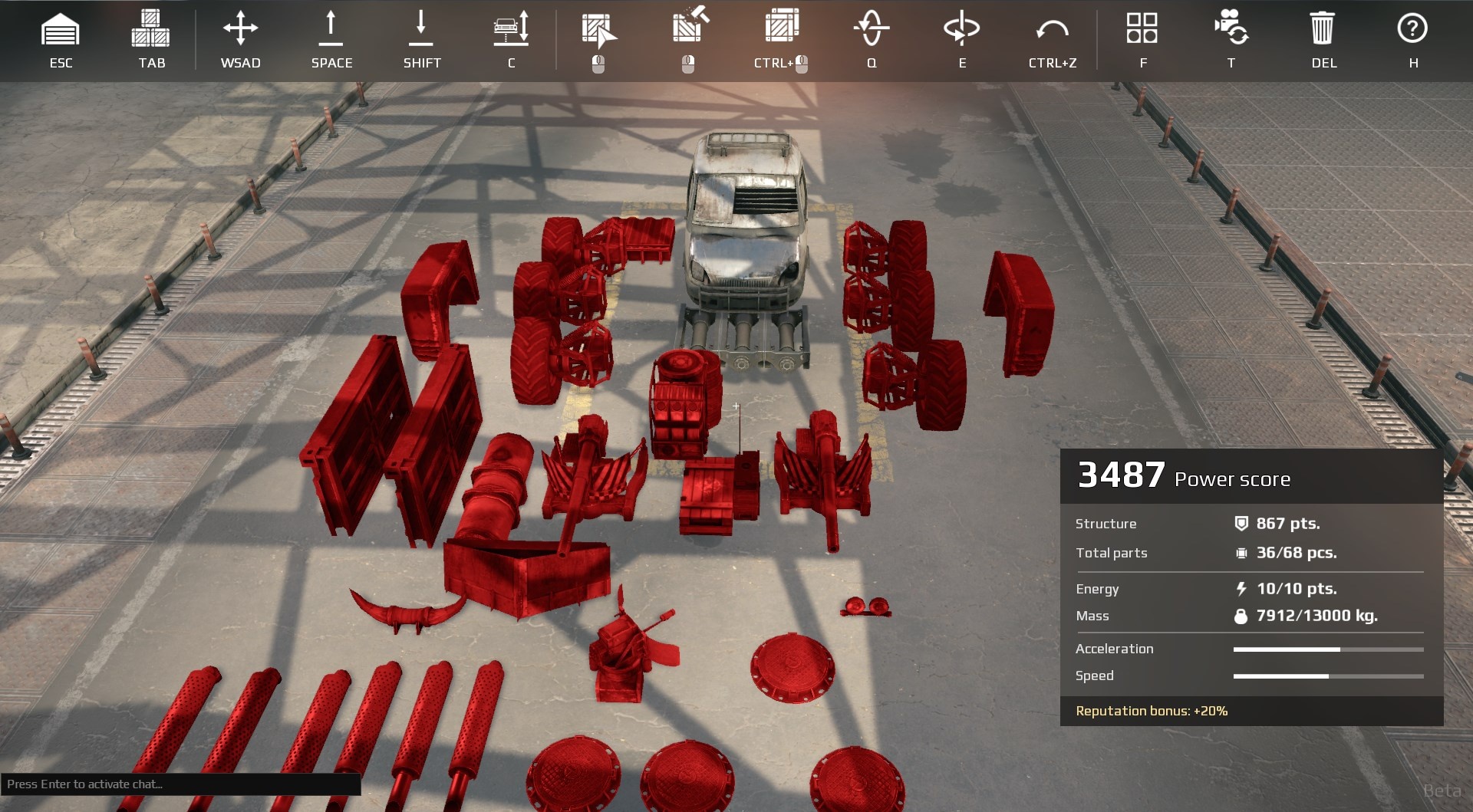 Гайд по Crossout: частые ошибки при создании машин (билдов)