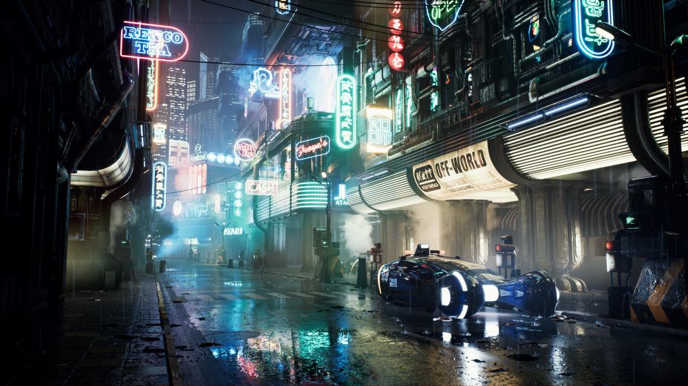 Сцену из фильма «Бегущий по лезвию» воссоздали на Unreal Engine 4 (видео)