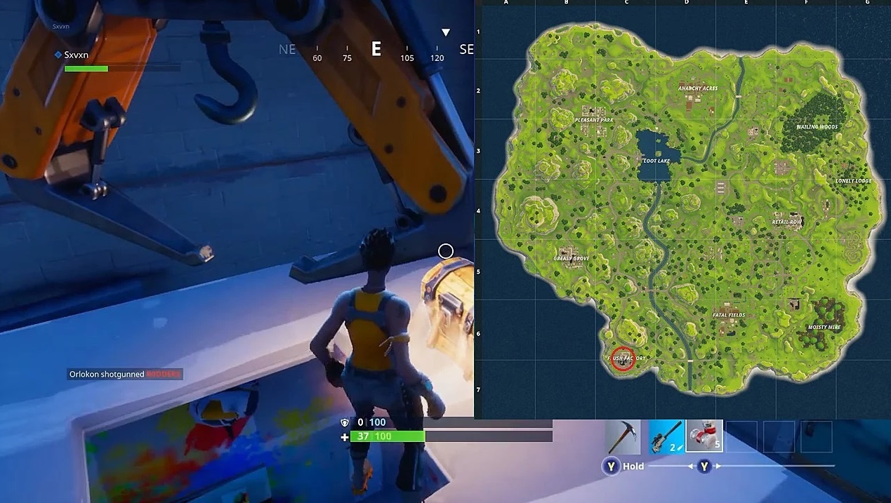 Fortnite: Battle Royale — пять лучших точек с лутом