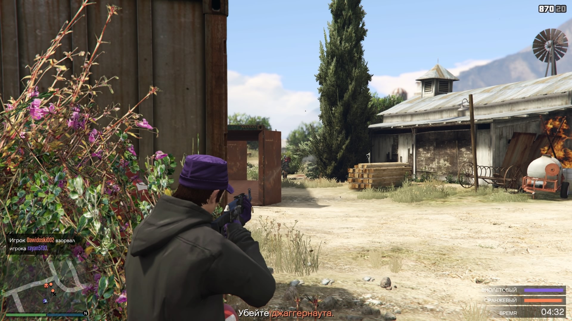 Советы по сетевым режимам GTA Online — Джаггернаут
