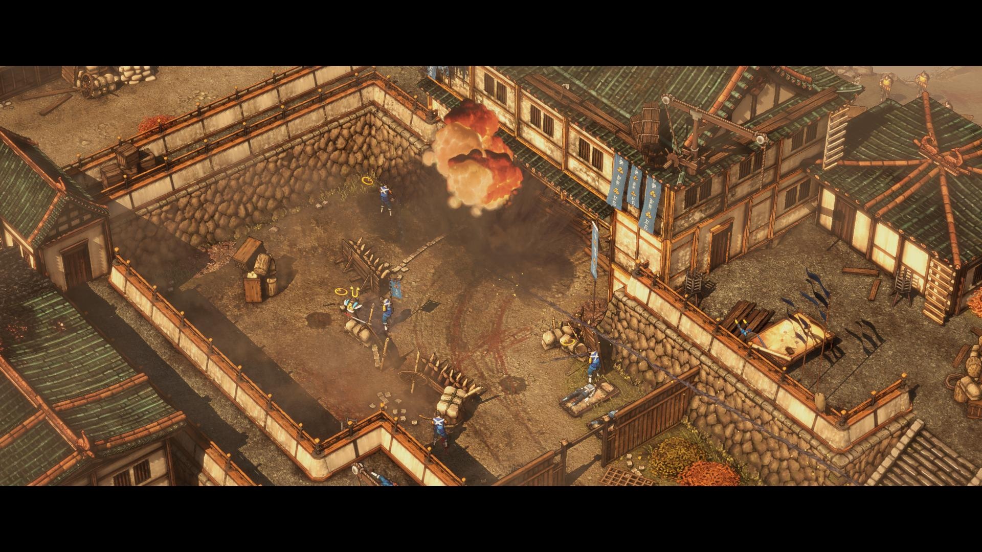 Прохождение Shadow Tactics: Blades of the Shogun — Крепость Осака