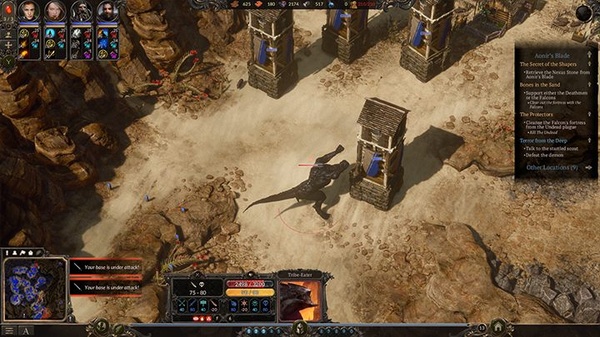 Прохождение SpellForce 3 — Аониров Клинок (Кости в песке)