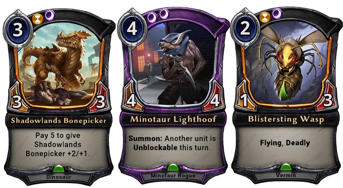 Eternal Сard Game: Схватка и архетипы из Древних знамений