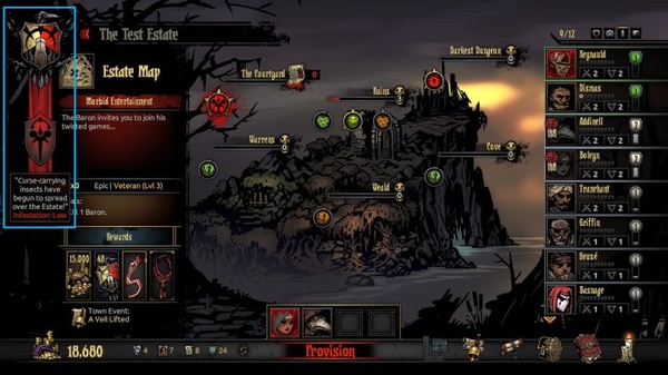FAQ по Darkest Dungeon: The Crimson Court