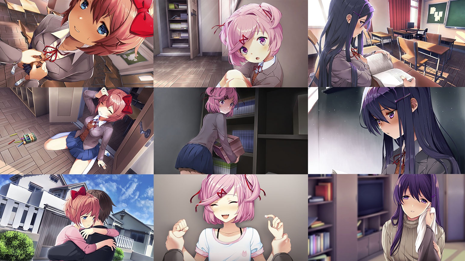 Все концовки Doki Doki Literature Club