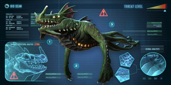 Subnautica — борьба с агрессивными существами