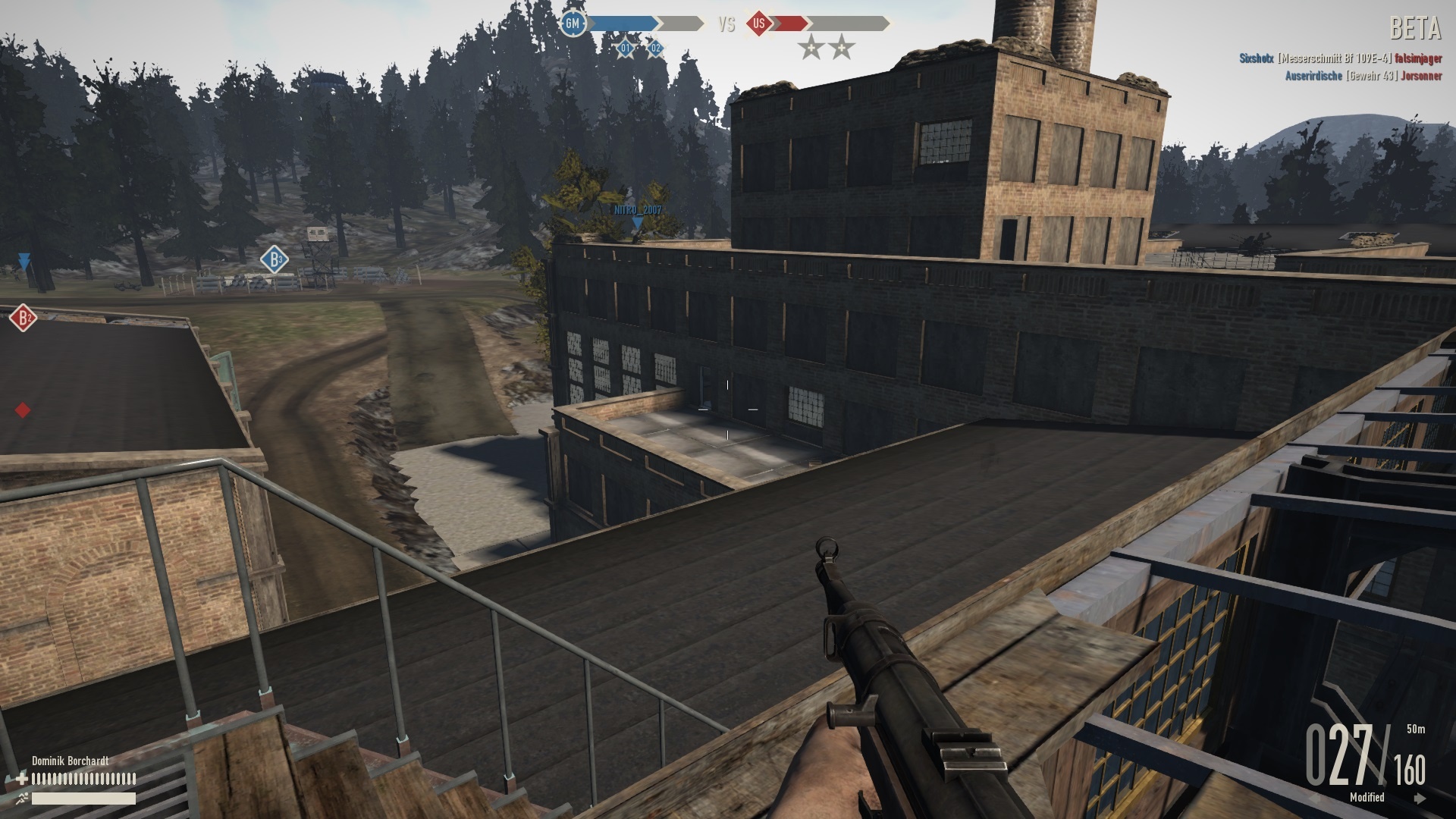 Heroes & Generals. Обзор карты «Завод»