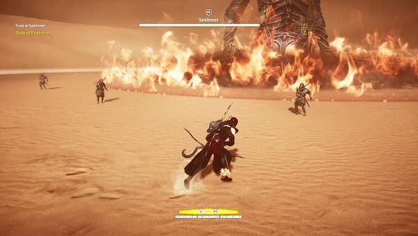 Assassin&apos;s Creed: Origins. Прохождение испытания богов: Собек и Сехмет