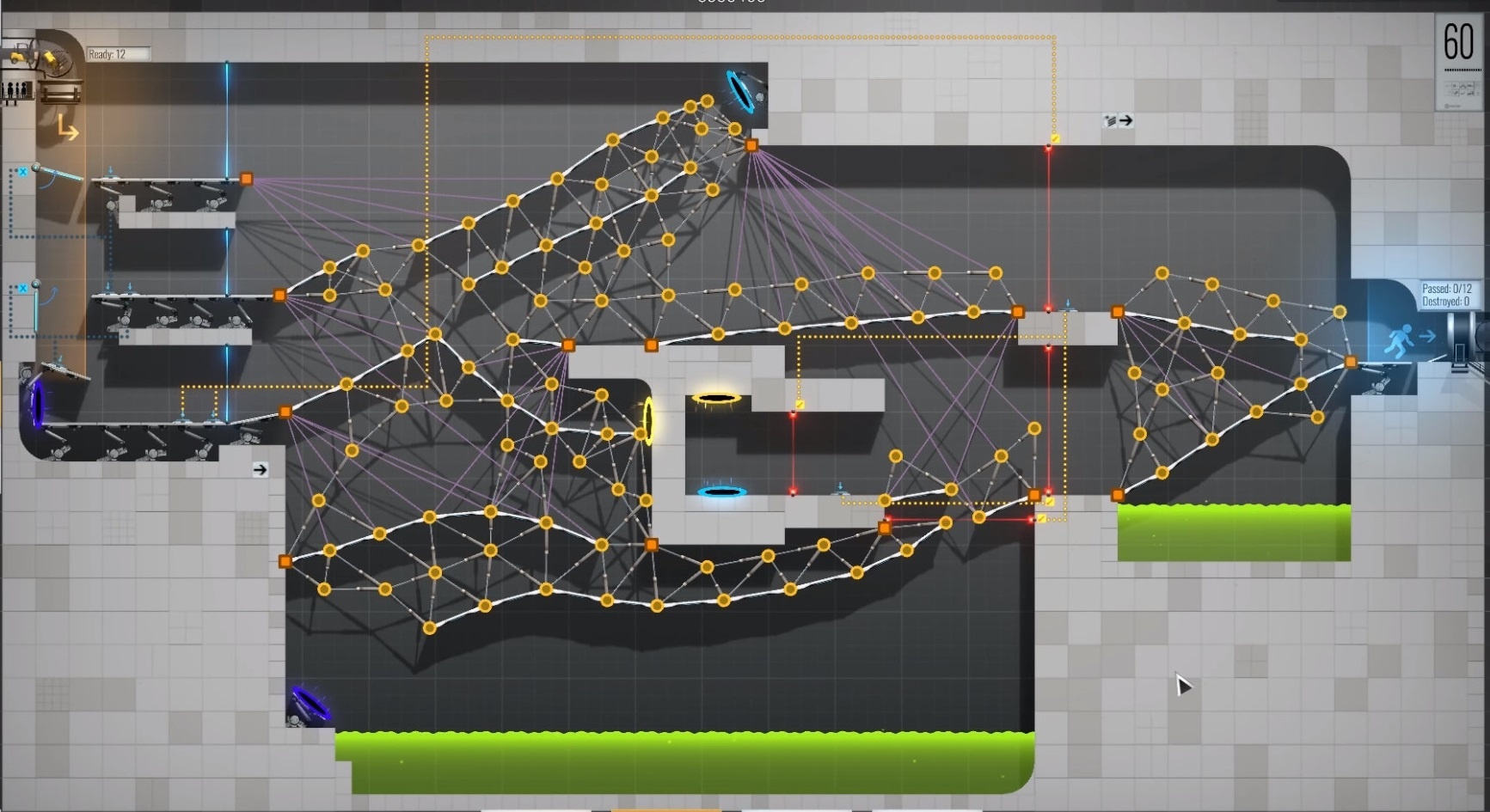 Прохождение Bridge Constructor Portal (Уровни 11-60)