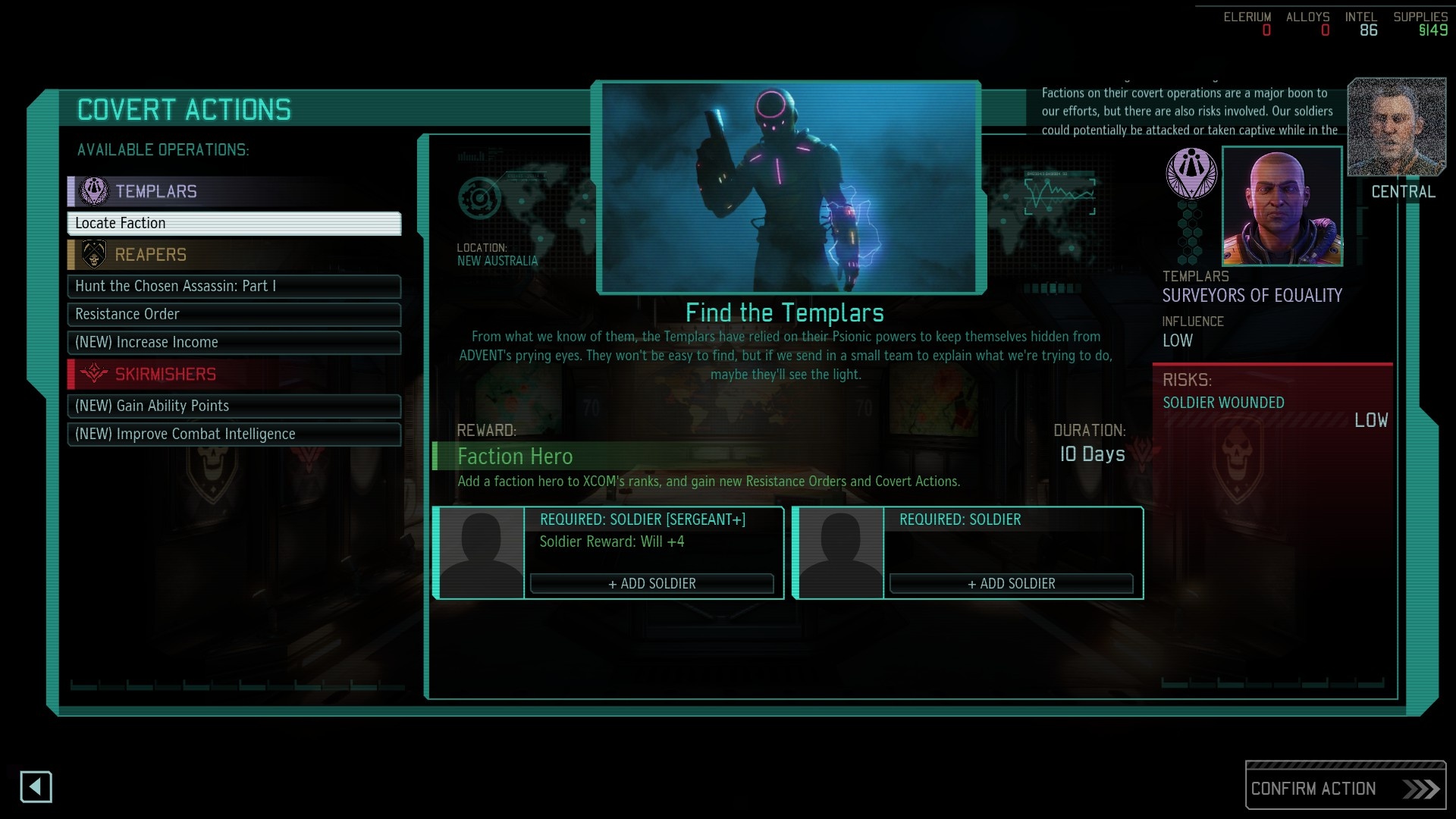 Прохождение XCOM 2: War of the Chosen — как разблокировать Храмовников