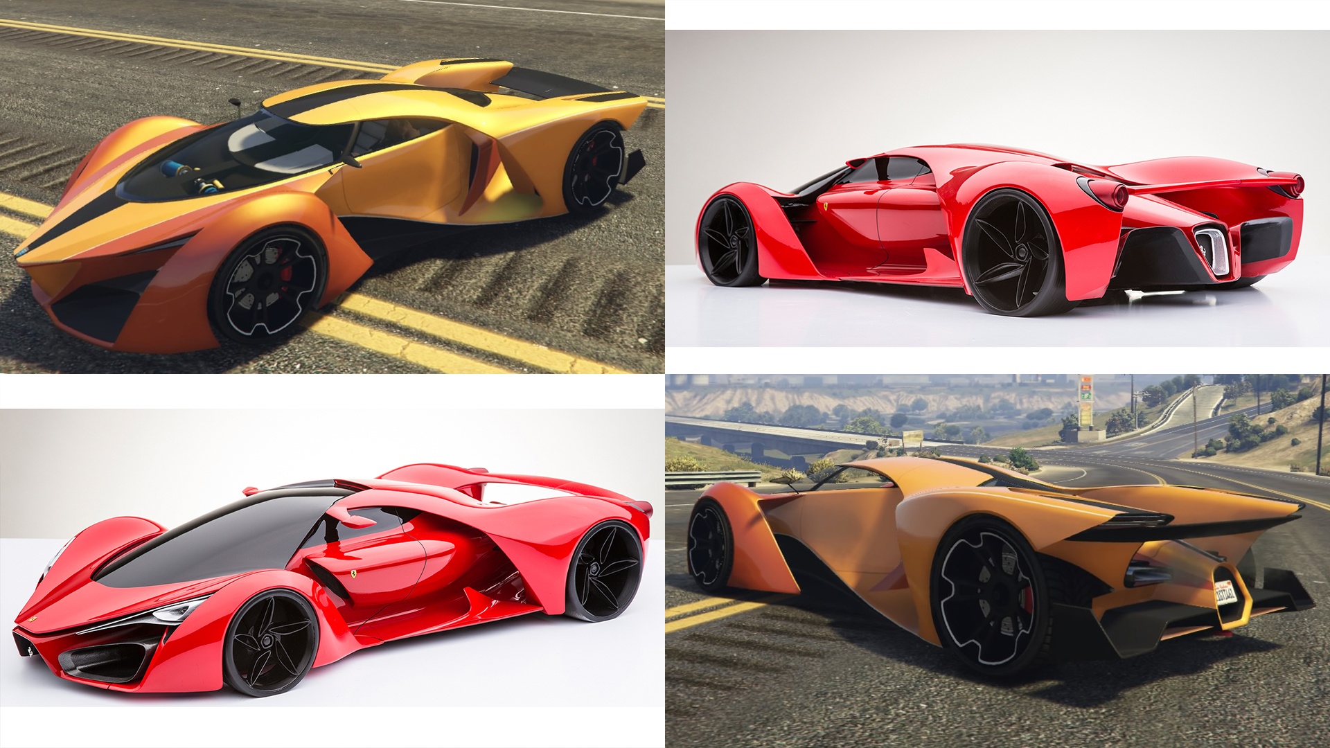 Десять самых быстрых суперкаров в GTA Online