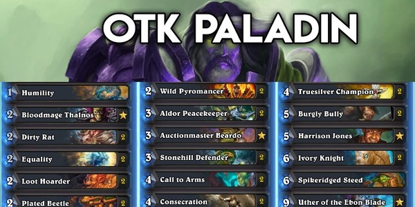 Гайд по Hearthstone: «ОТК Паладин» от StanCifka