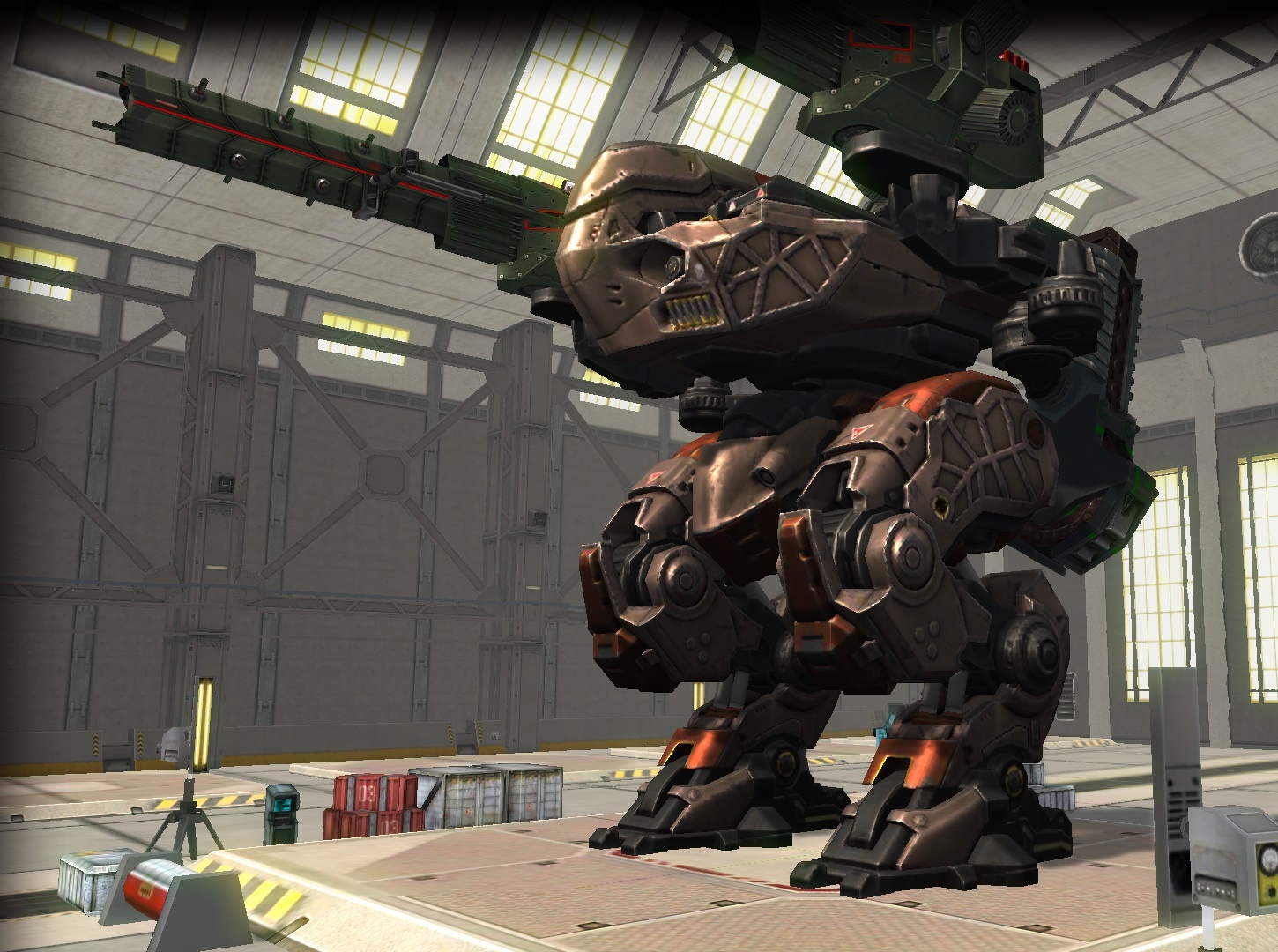 War Robots. Прокачка роботов