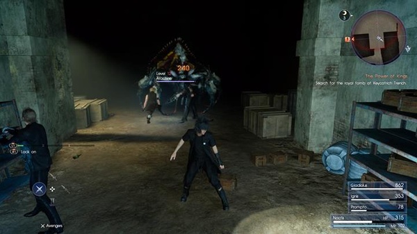 Прохождение Final Fantasy XV: Глава 2 – Назад пути нет