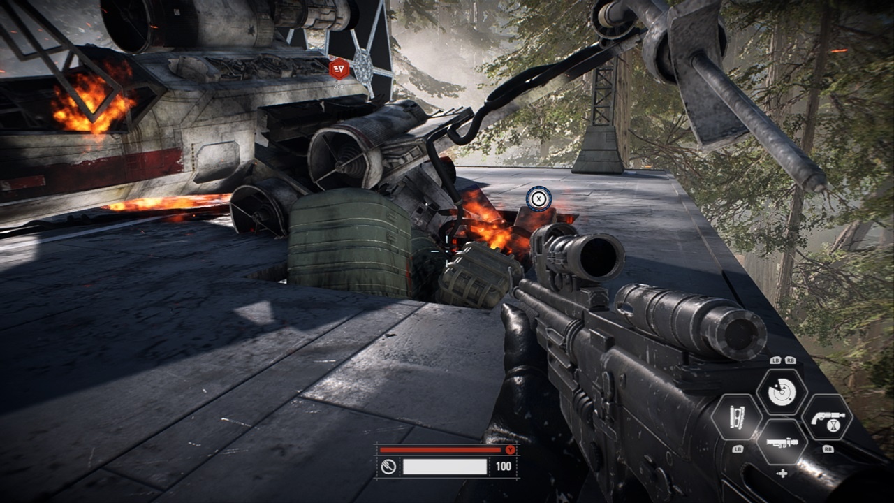 Прохождение Star Wars: Battlefront 2 — Миссия 1: Битва при Эндоре