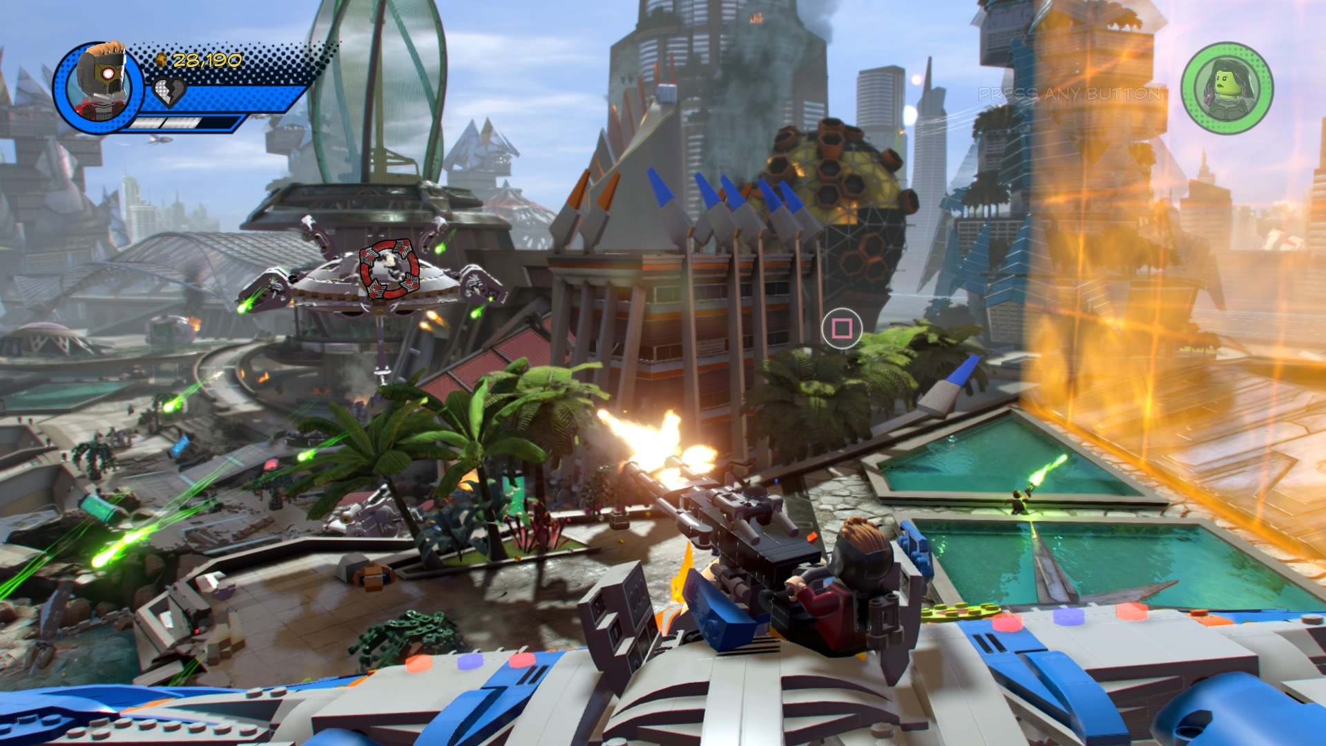 Прохождение LEGO Marvel Super Heroes 2 — Уровень 1: Не мой Эсон