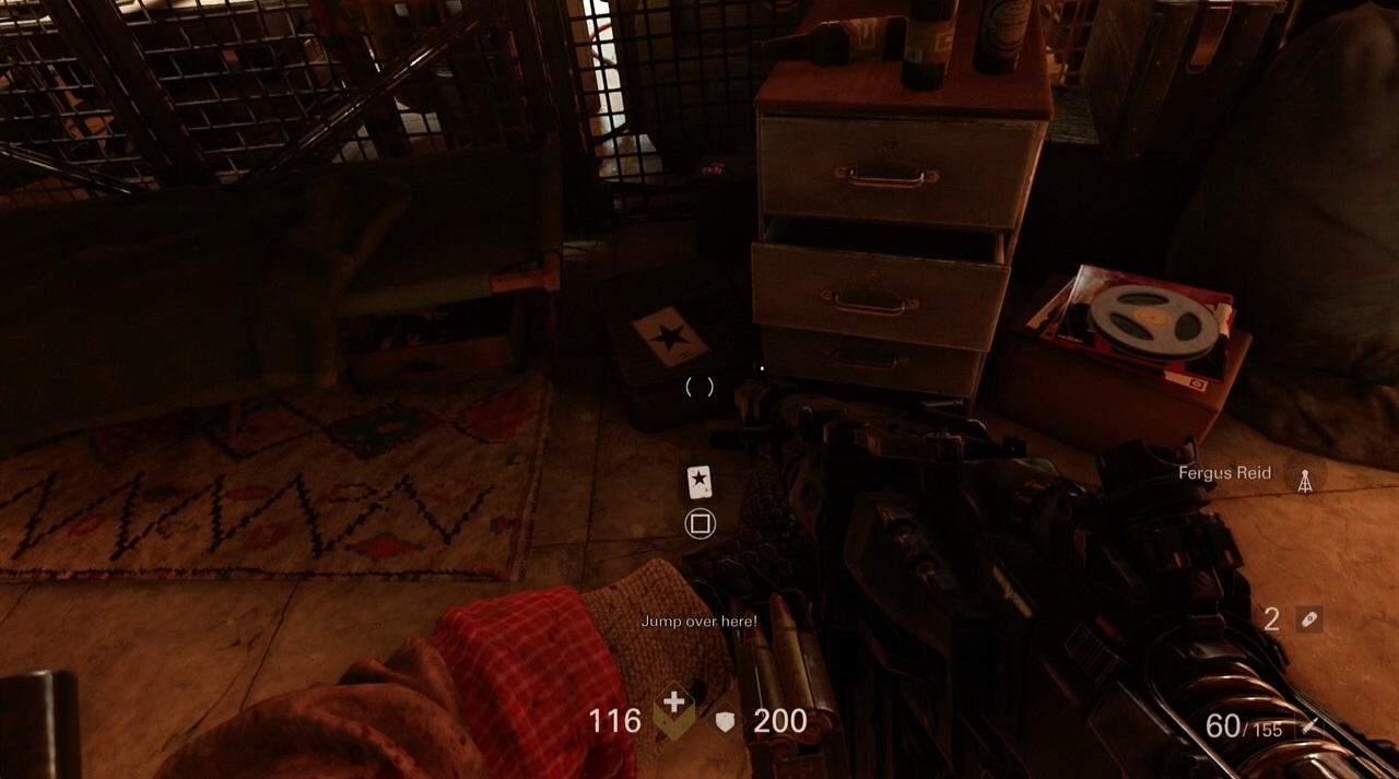 Wolfenstein 2: The New Colossus — расположение всех карточек звезд