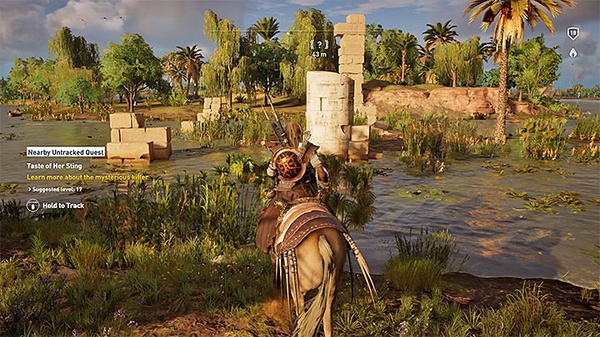 Assassin's Creed: Origins. Прохождение побочных заданий (часть 1)