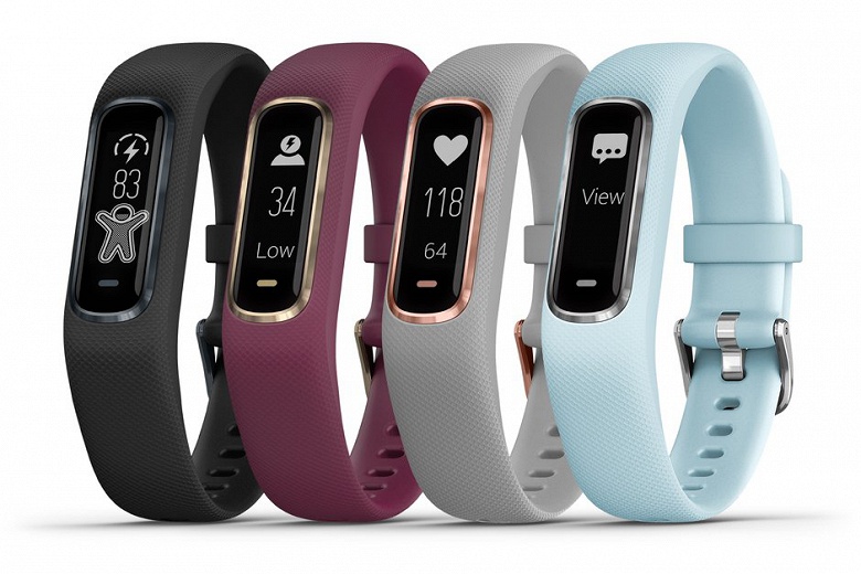 Фитнес-трекер Garmin vivosmart 4 получил новый дизайн и поддержку пульсовой оксиметрии