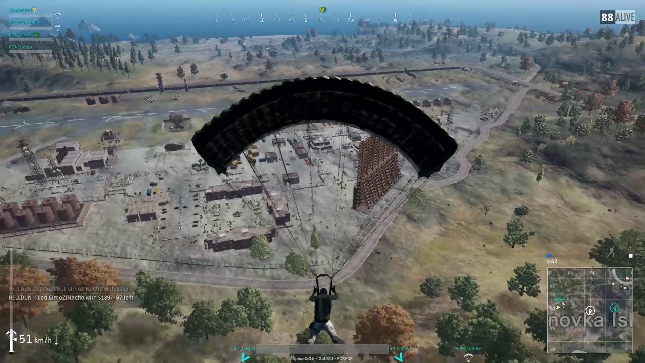 Как приземляться быстрее в PUBG