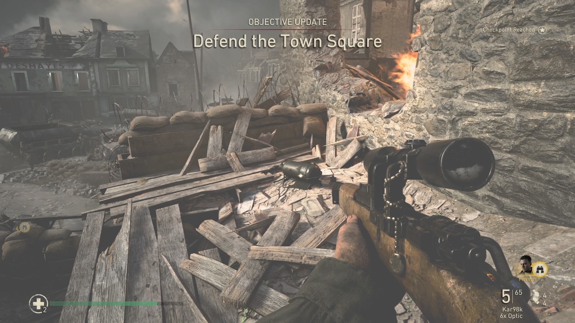 Прохождение Call of Duty: WW2 — Операция «Цитадель»