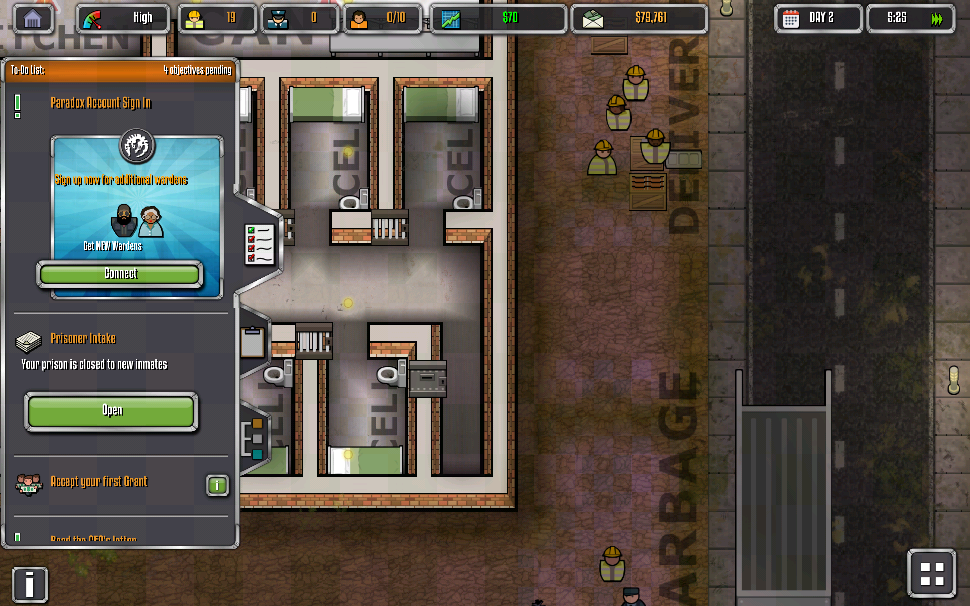 Знакомимся с Prison Architect Mobile