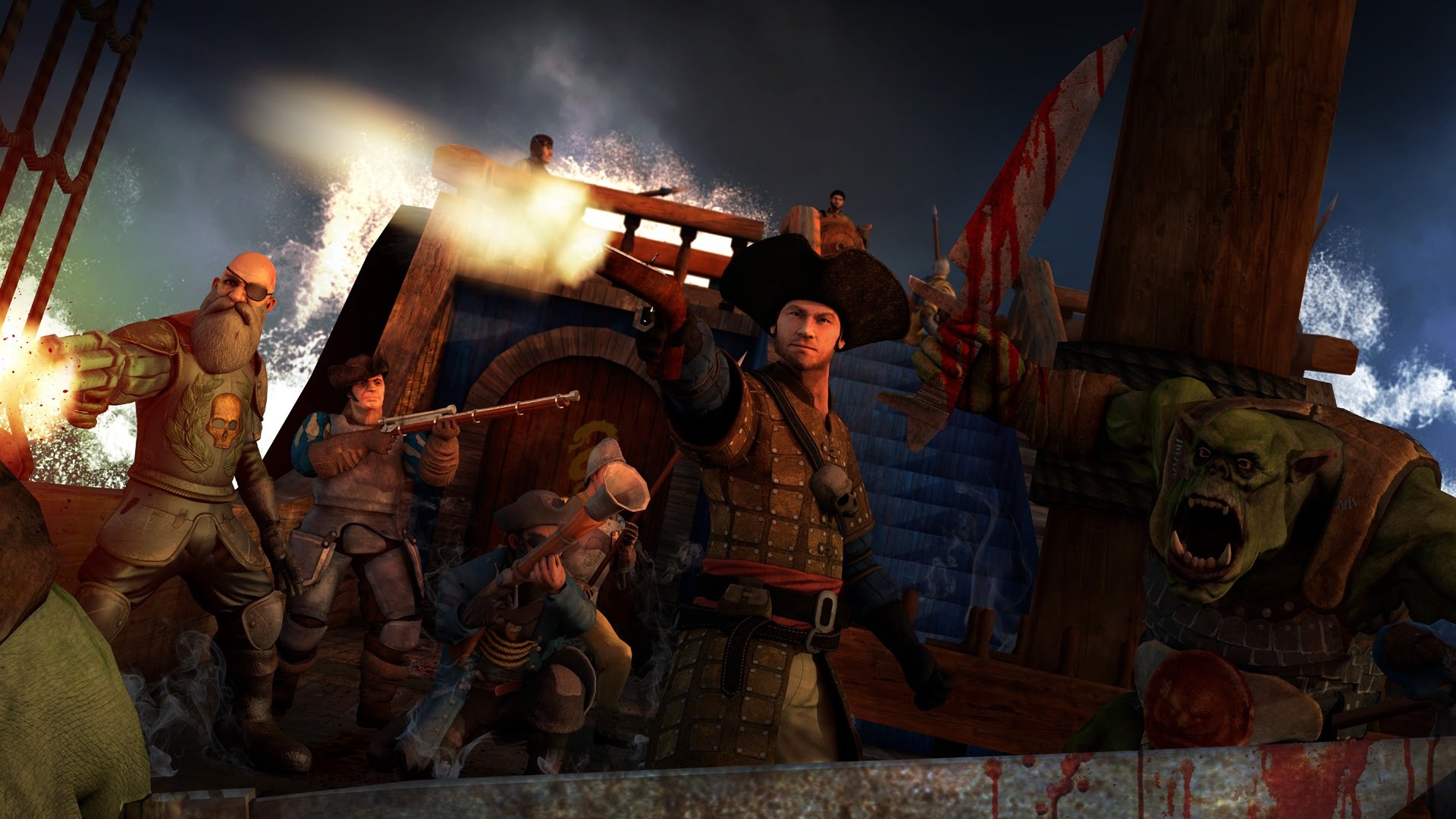 Трейнер (читы) для Man O' War: Corsair