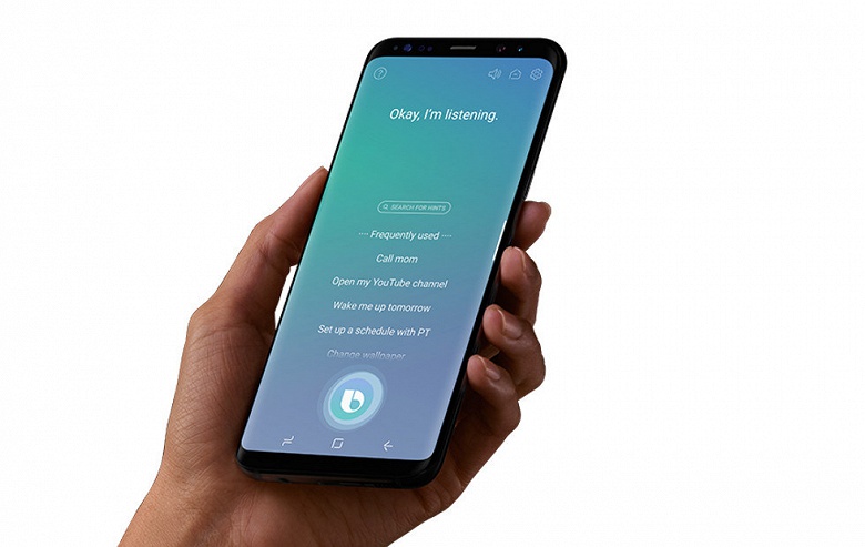 Кнопку Bixby в смартфоне Samsung Galaxy Note 9 нельзя отключить