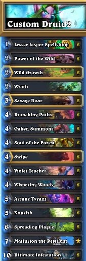 Hearthstone: гайд по колоде «Токен Друида» #1 легенды