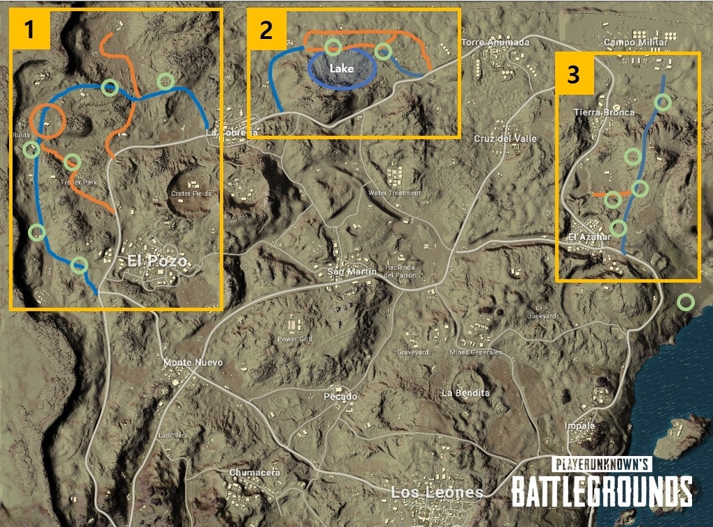 PUBG: изменения карты Мирамар