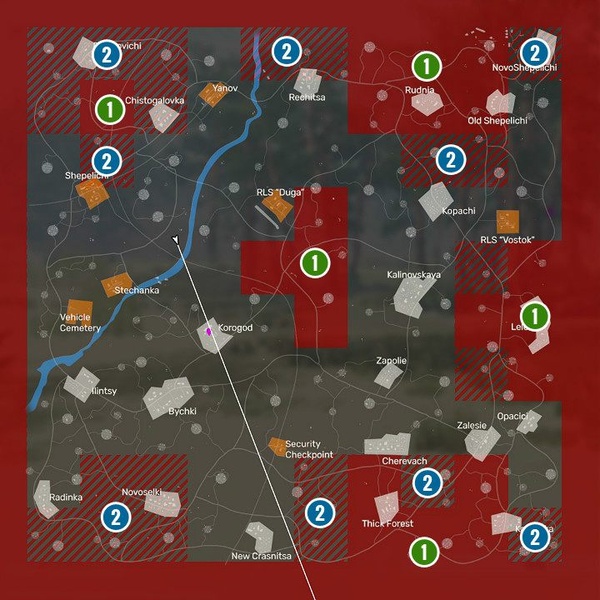 Карта Fear the Wolves