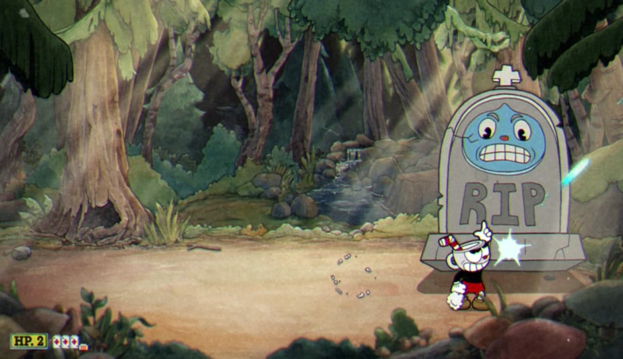 Cuphead: прохождение боссов (Ruse of an Ooze)
