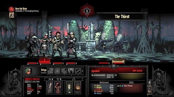 Заметки для хорошего старта в Darkest Dungeon: The Crimson Court