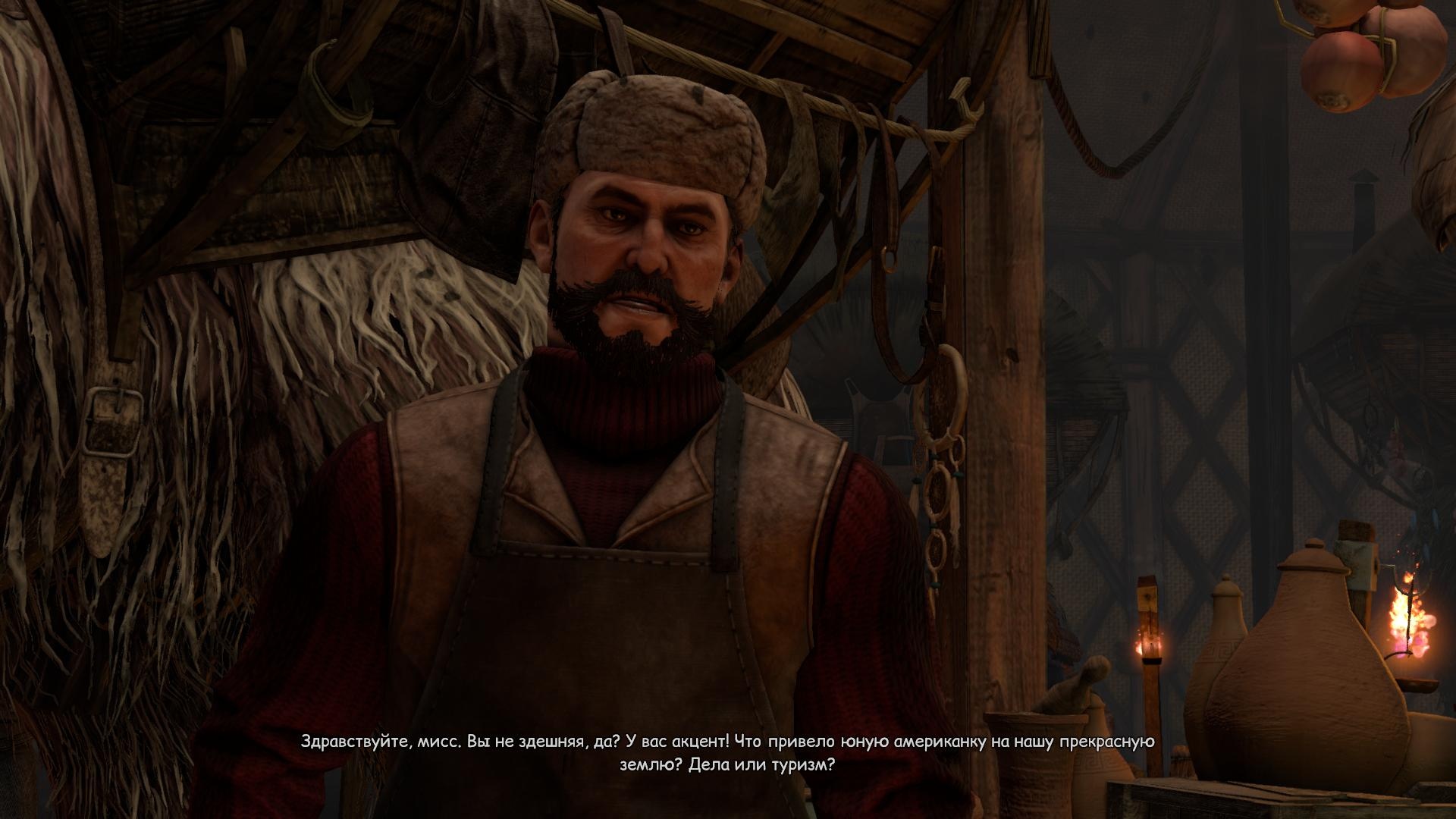 Прохождение Syberia 3: Лагерь юколов