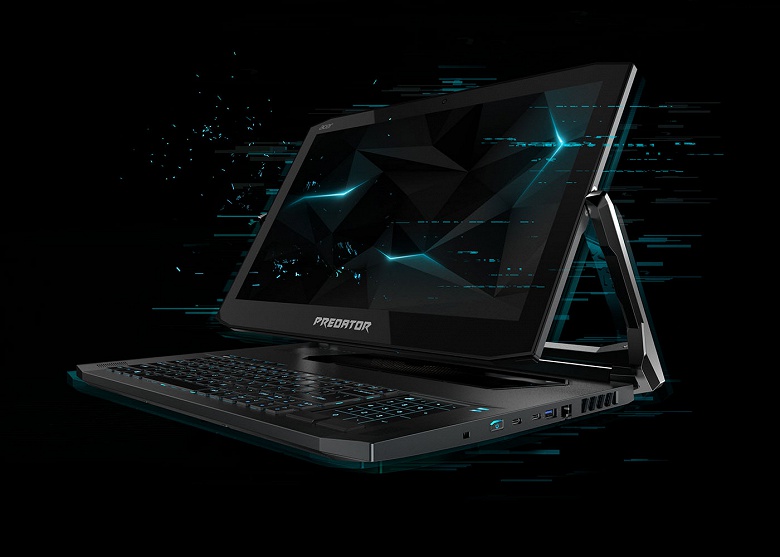 Acer анонсировала игровой ноутбук-трансформер Predator Triton 900