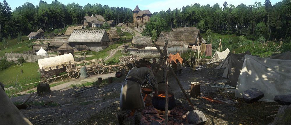 Посмотрите, как строить деревню в Kingdom Come Deliverance: From The Ashes