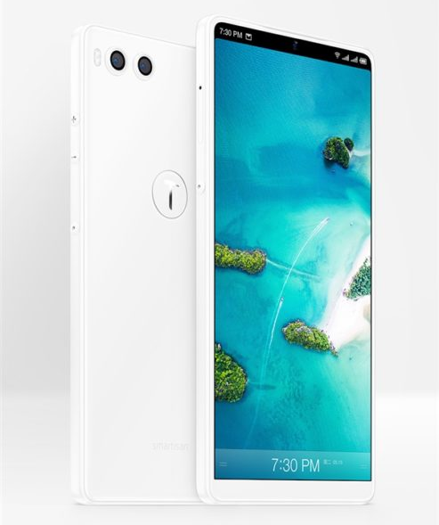 Смартфон Smartisan Nut R1 вышел в цвете Pure White с 8 ГБ ОЗУ и 512 ГБ флэш-памяти