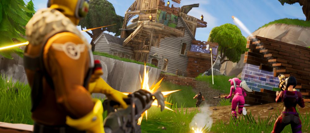 В Fortnite появился режим «Песочницы» со свободным строительством, моментальным воскрешением и парными пистолетами