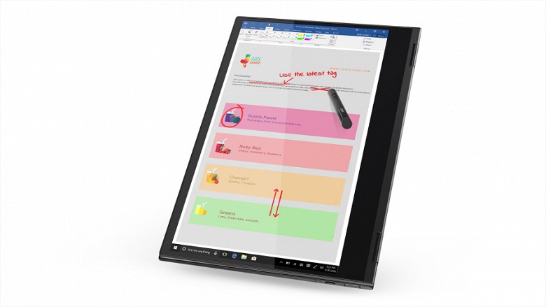 13-дюймовый ноутбук Lenovo Yoga C630 WOS построен на SoC Snapdragon 850 и работает 25 часов на одной зарядке