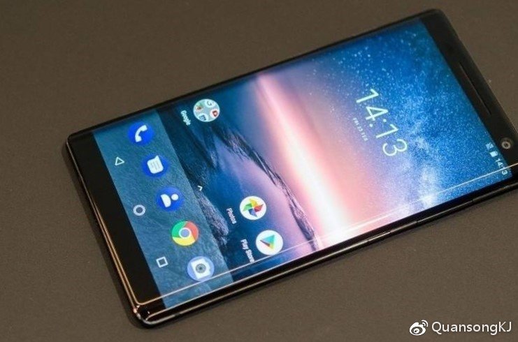 Смартфон  Nokia 9 с «пентакамерой» показали спереди