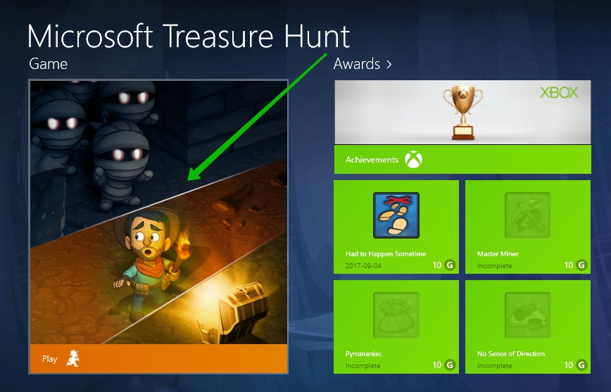 Windows 10 Treasure Hunt