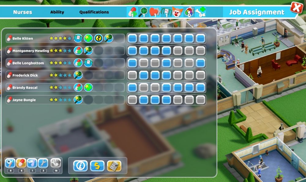 Первый мод для симулятора Two Point Hospital позволяет копировать построенные в больнице комнаты