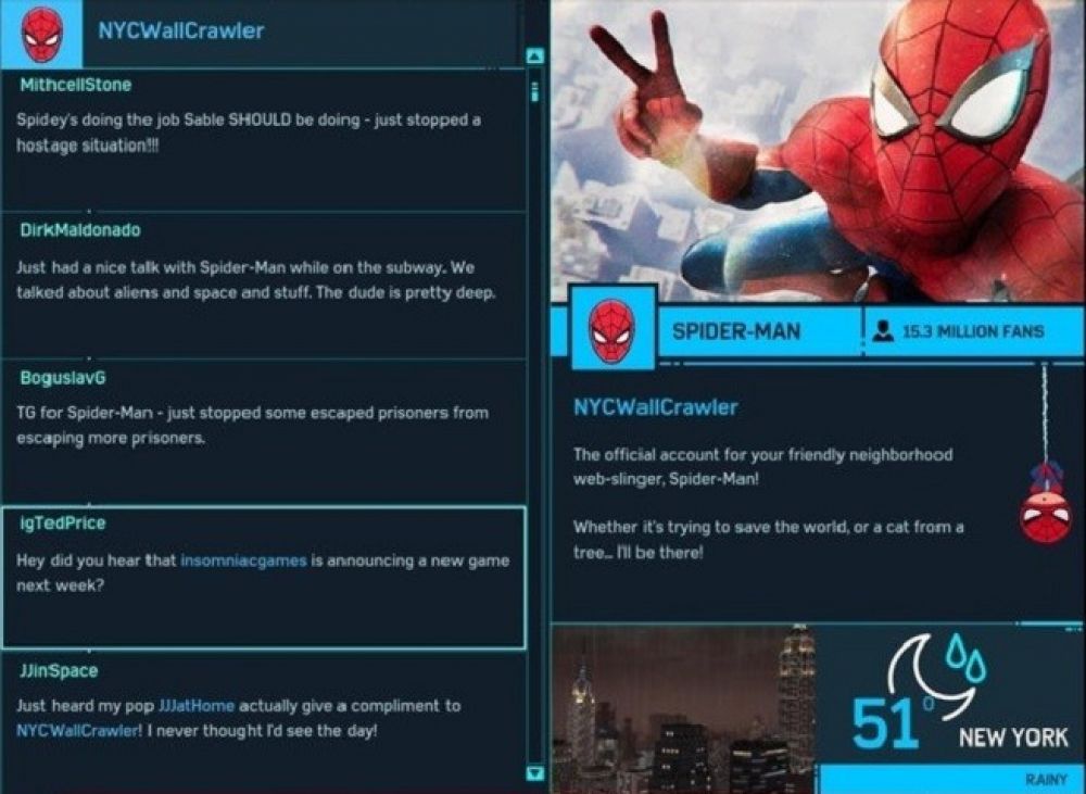 В Marvel's Spider-Man нашли намек на новую игру от Insomniac Games