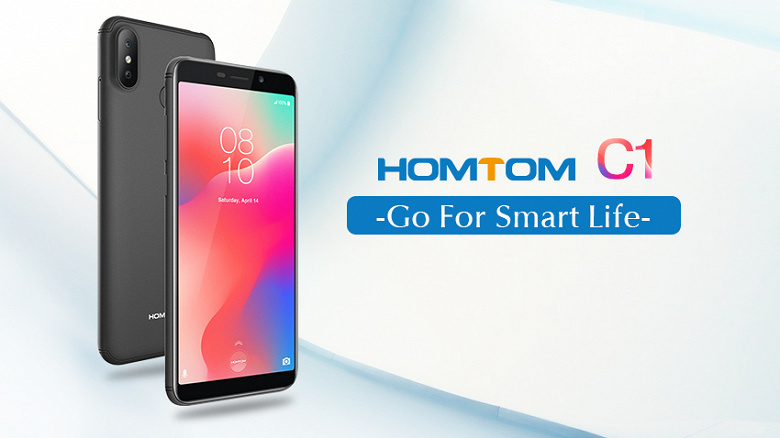 Homtom C1 — бюджетный смартфон под управлением ОС Android Go