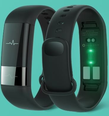 Фитнес-браслет Huami Amazfit Health Band 1S круглосуточно регистрирует пульс и снимает ЭКГ