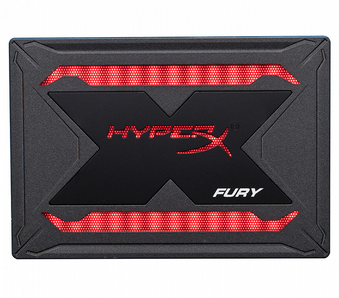 Твердотельные накопители Kingston HyperX Fury RGB оснащены подсветкой
