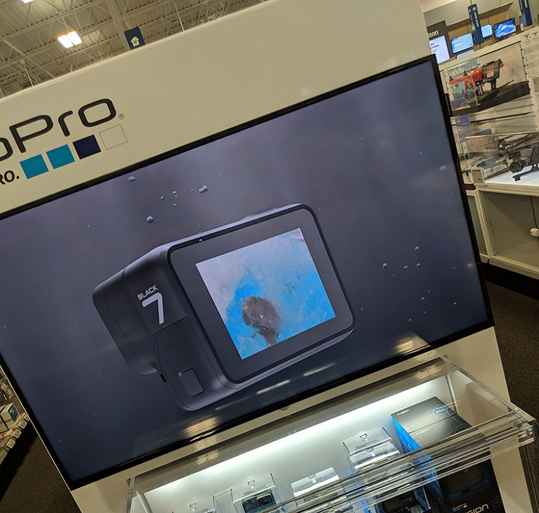 Экшн-камеры GoPro Hero 7 засветились в рекламном ролике