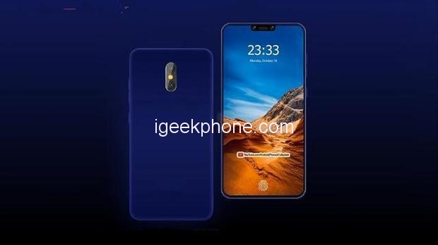 Новые рендеры Xiaomi Mi 9 демонстрируют экран без рамок и необычное расположение фронтальной камеры