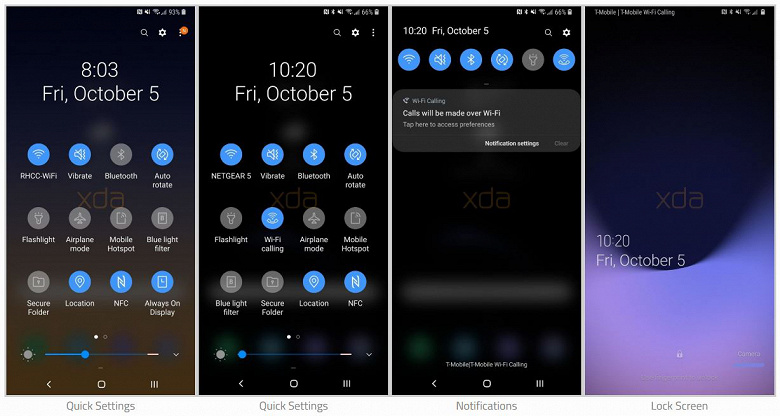 Первый взгляд на интерфейс Android 9.0 Pie на смартфоне Samsung Galaxy Note9